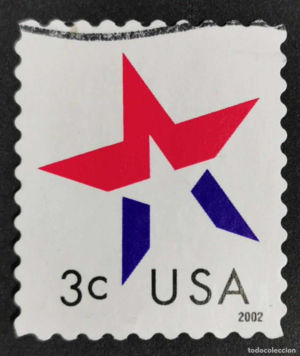Briefmarken: Sello Estados Unidos U.S.A.2001,Estrella, 3 &cent; Michel US 3583