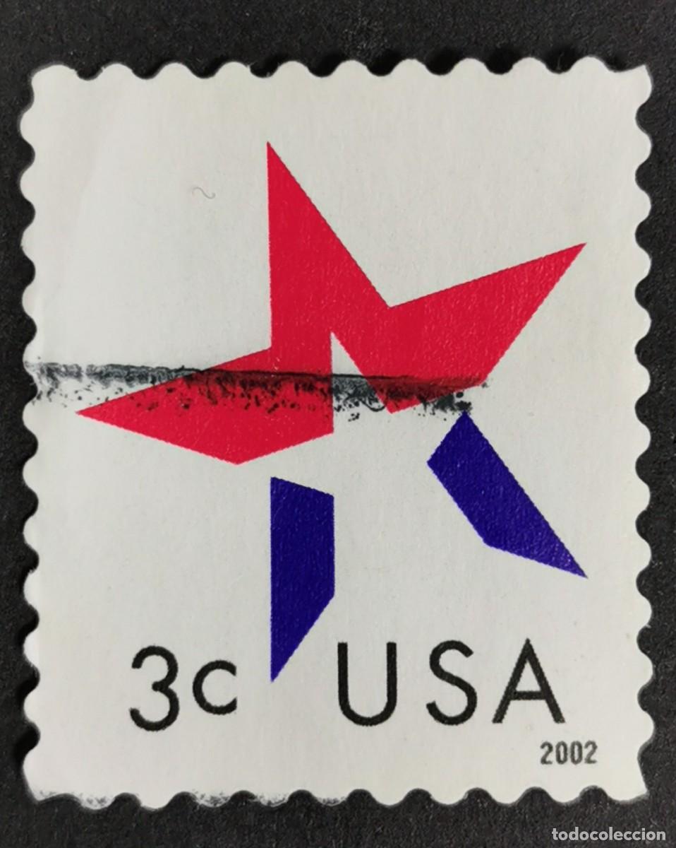 Briefmarken: Sello Estados Unidos U.S.A.2001,Estrella, 3 &cent; Michel US 3583