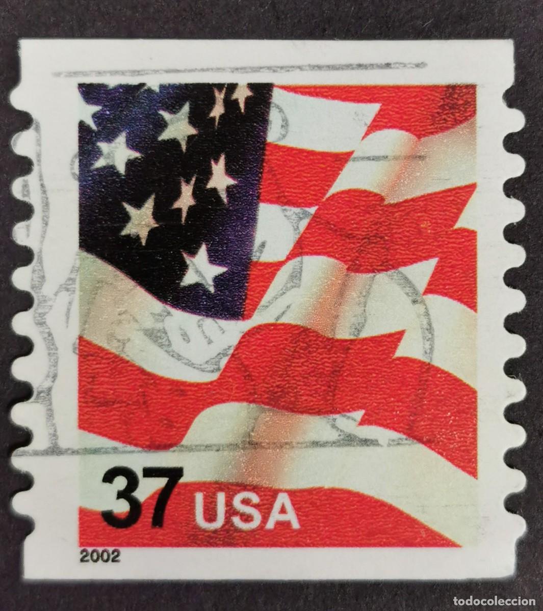 Francobolli: Sello Estados Unidos U.S.A.2002, Bandera, 33 &cent; Michel US 3587BC