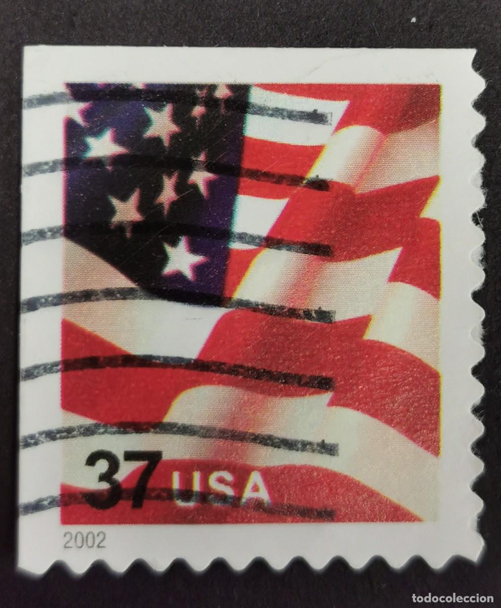 Timbres: Sello Estados Unidos U.S.A.2002, Bandera, 33 &cent; Michel US 3586BIlo
