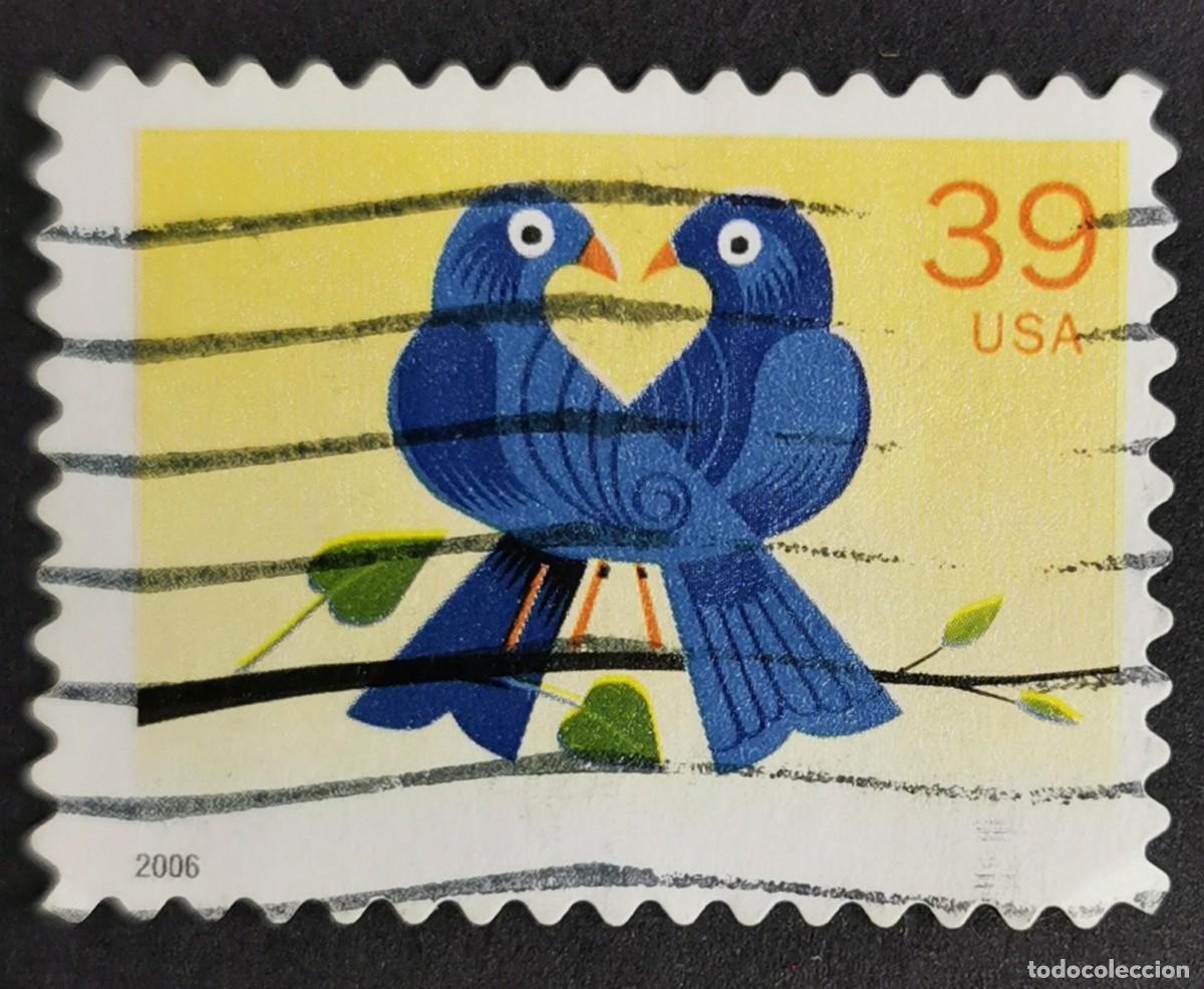 Sellos: Sello Estados Unidos U.S.A.2006,Amor verdadero azul, 39 &cent; Michel US 4018BA