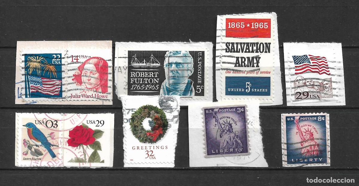 Sellos: estados unidos 10 sellos usado - 28/25