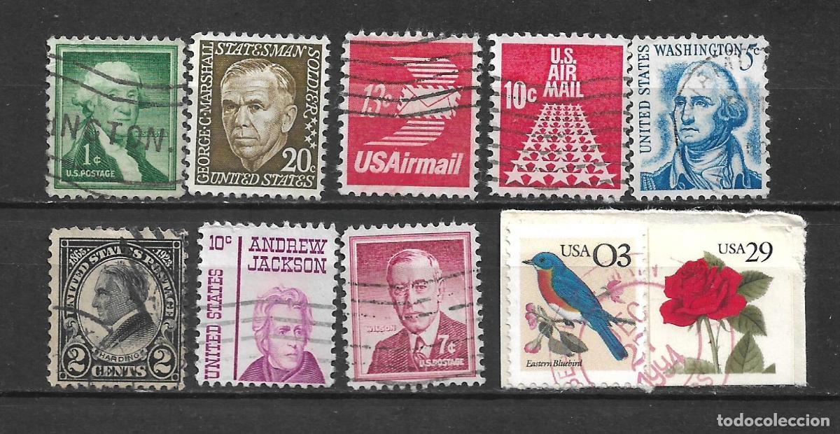 Sellos: estados unidos 10 sellos usado - 28/26