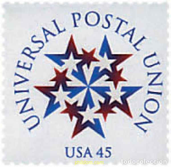 Sellos: 52789 MNH ESTADOS UNIDOS 1999 125 ANIVERSARIO DE LA UPU