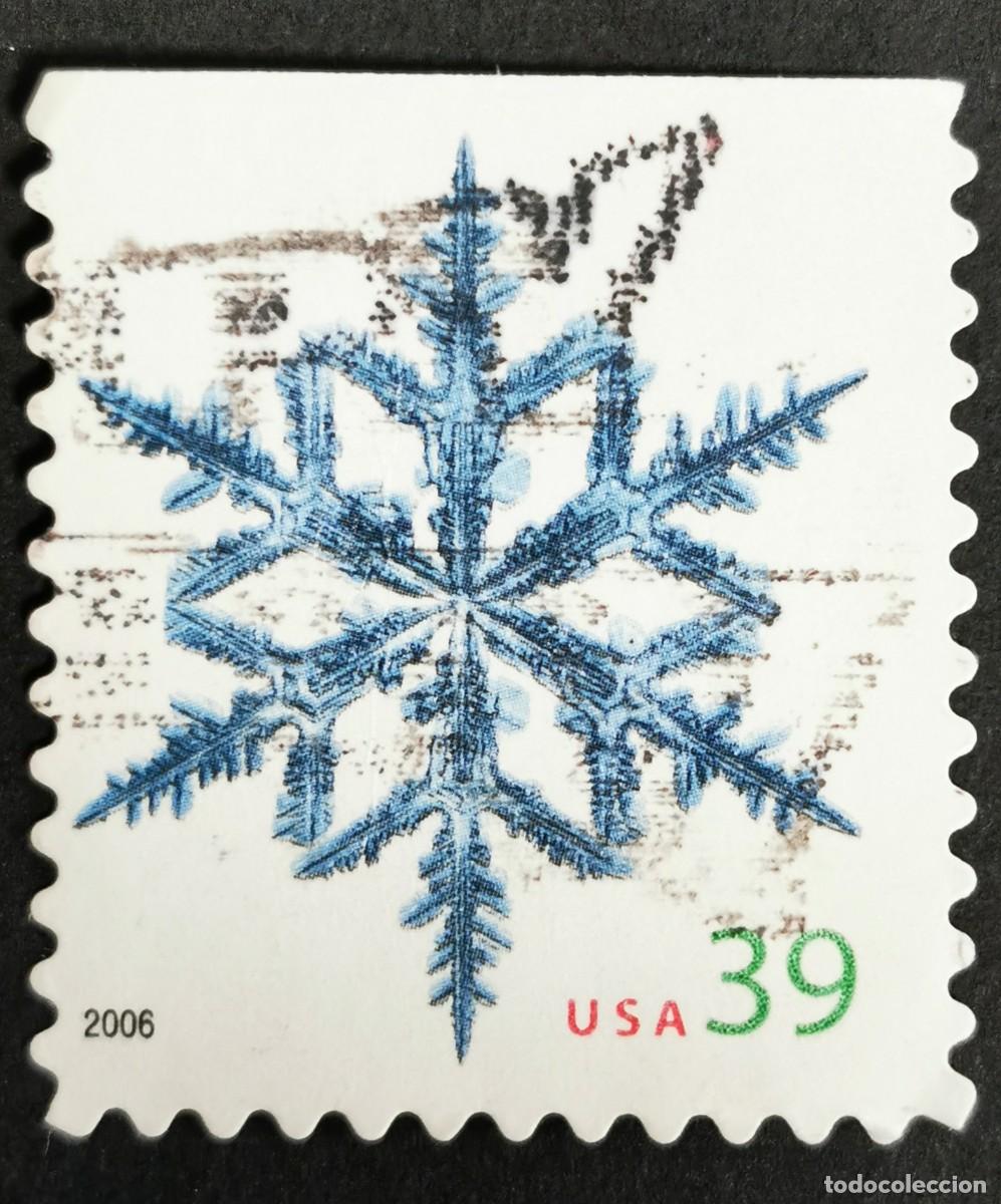 Stamps: Sello Estados Unidos U.S.A.2006, Copos de nieve Brazos delgados, 39 &cent; Michel US 4181BA
