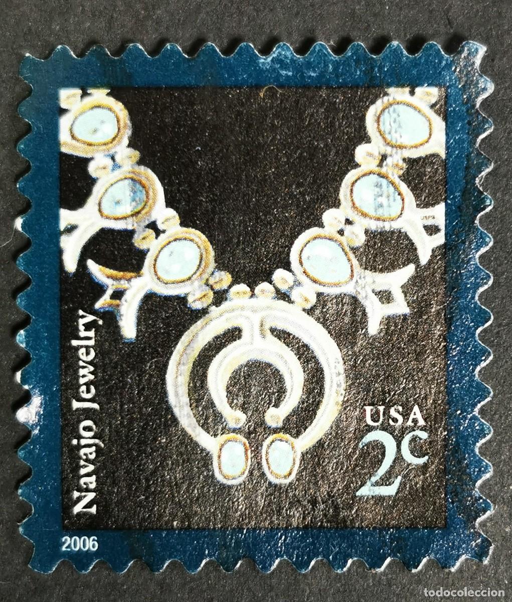 Briefmarken: Sello Estados Unidos U.S.A.2006,Joyer&iacute;a Navajo, 2 &cent; Michel US 4013I