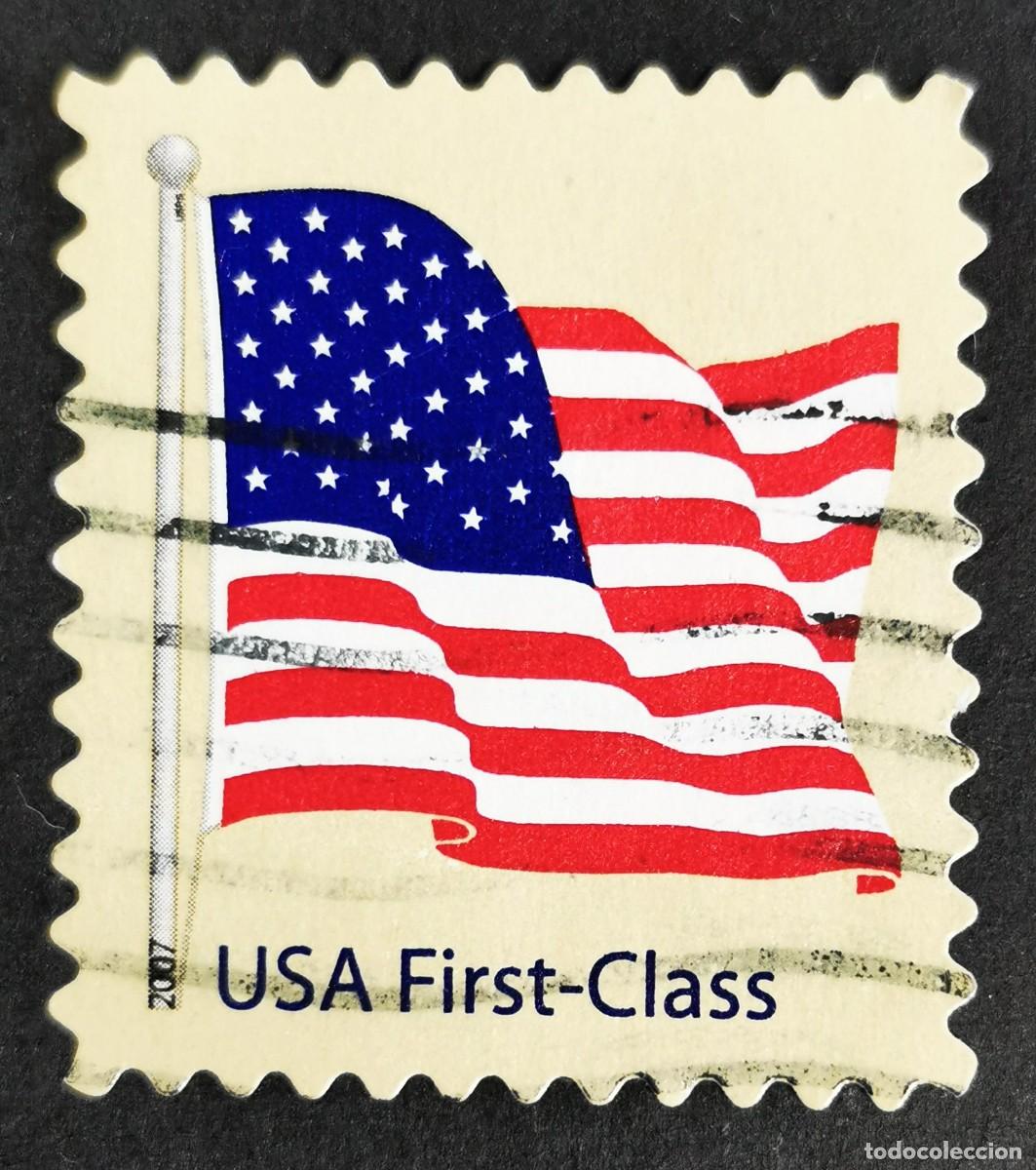 Francobolli: Sello Estados Unidos U.S.A.2007,Sello de bandera, Michel US 4203A