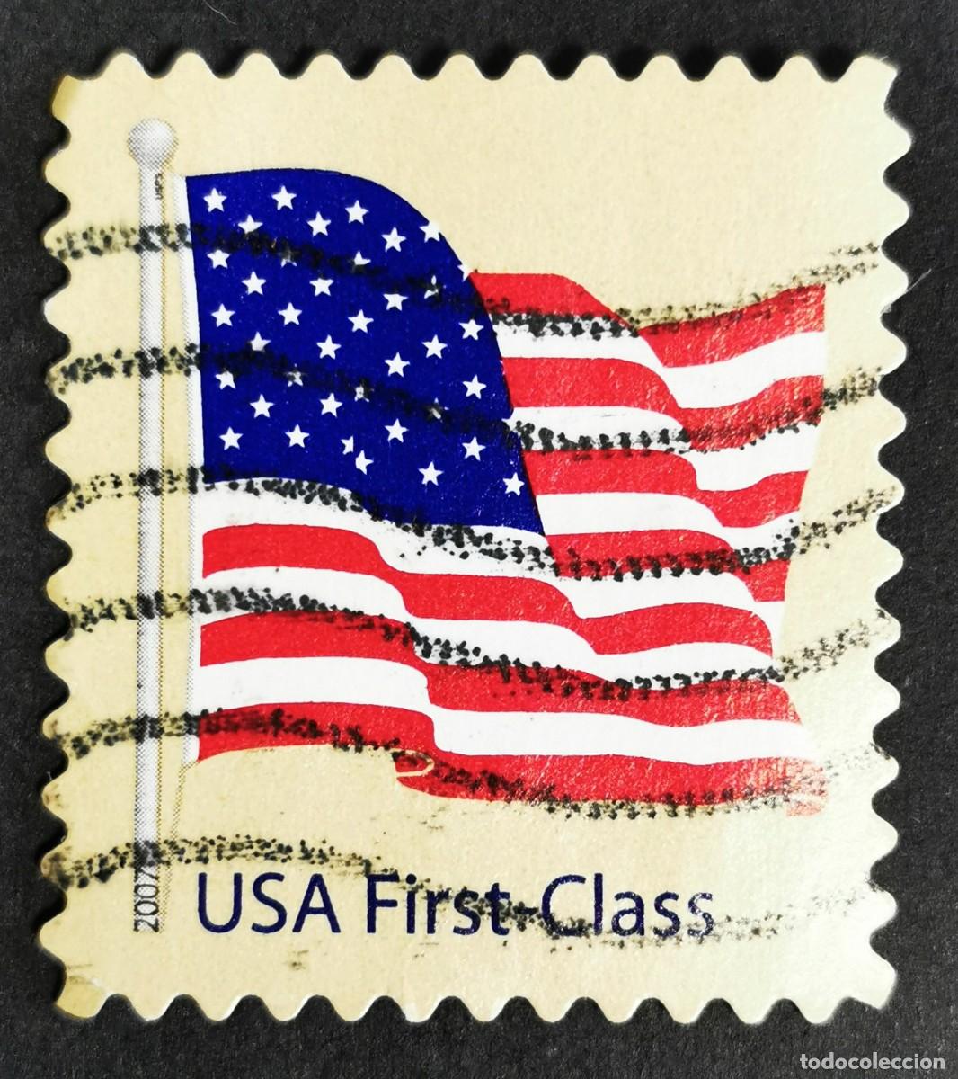 Francobolli: Sello Estados Unidos U.S.A.2007,Sello de bandera, Michel US 4203A