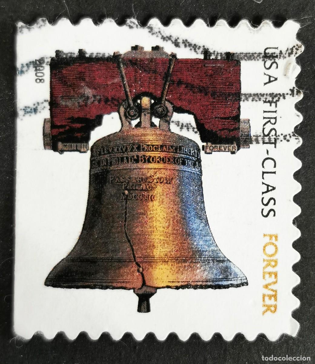 Selos: Sello Estados Unidos U.S.A.2008, Campana de la Libertad &rdquo;Para siempre&rdquo;, Michel US 4201IIBDl