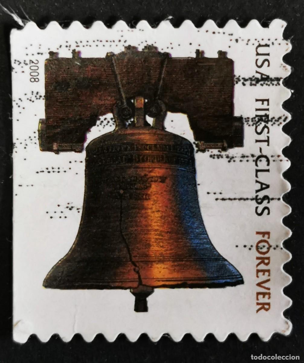 Selos: Sello Estados Unidos U.S.A.2008, Campana de la Libertad &rdquo;Para siempre&rdquo;, Michel US 4201IIBDl