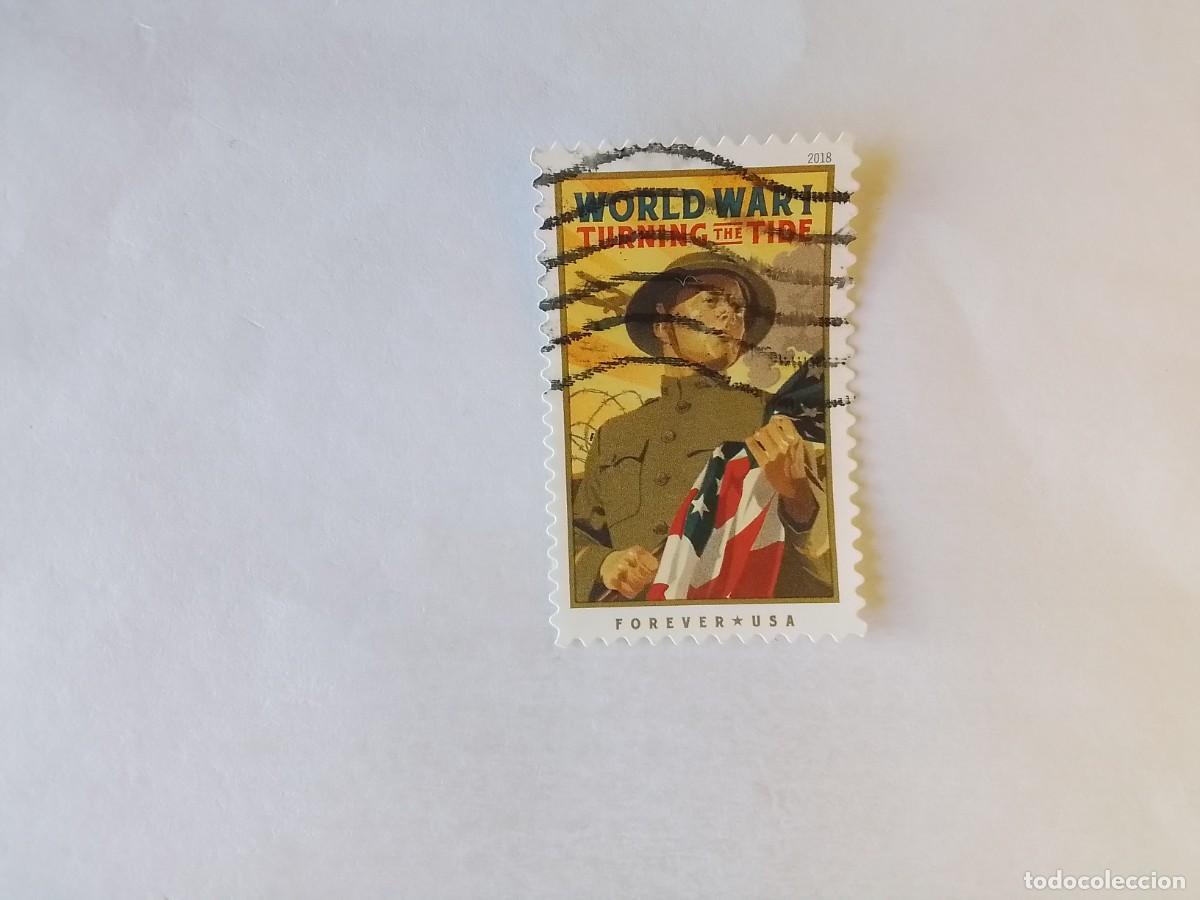 Sellos: A&Ntilde;O 2018 ESTADOS UNIDOS SELLO USADO