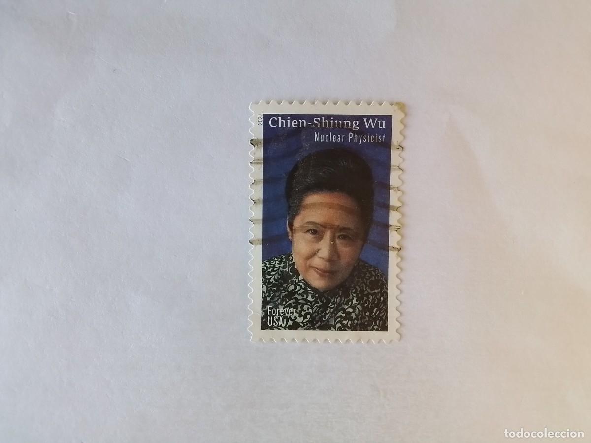 Sellos: A&Ntilde;O 2021 ESTADOS UNIDOS SELLO USADO