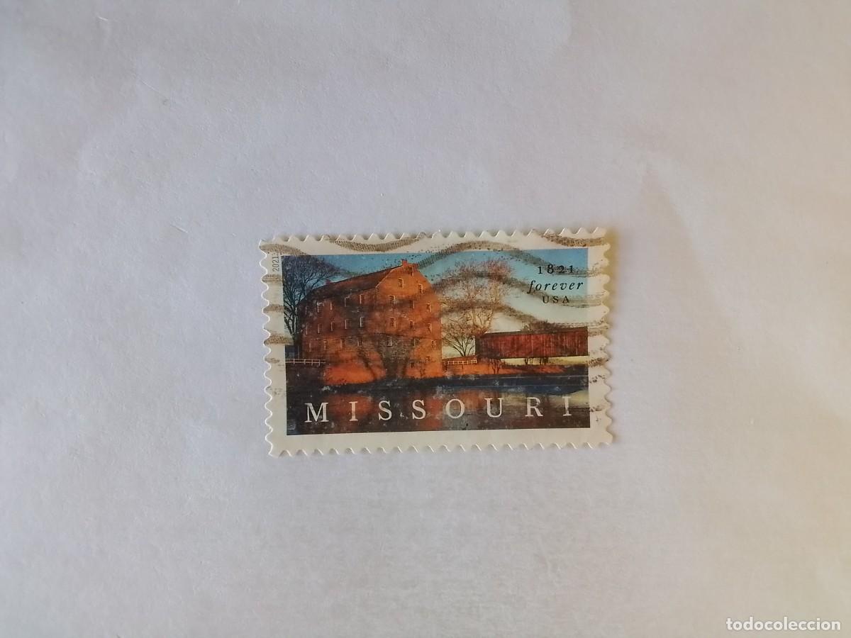 Sellos: A&Ntilde;O 2021 ESTADOS UNIDOS SELLO USADO