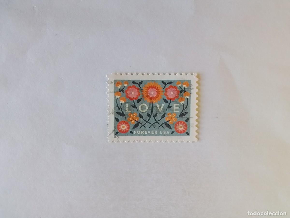 Sellos: A&Ntilde;O 2022 ESTADOS UNIDOS SELLO USADO