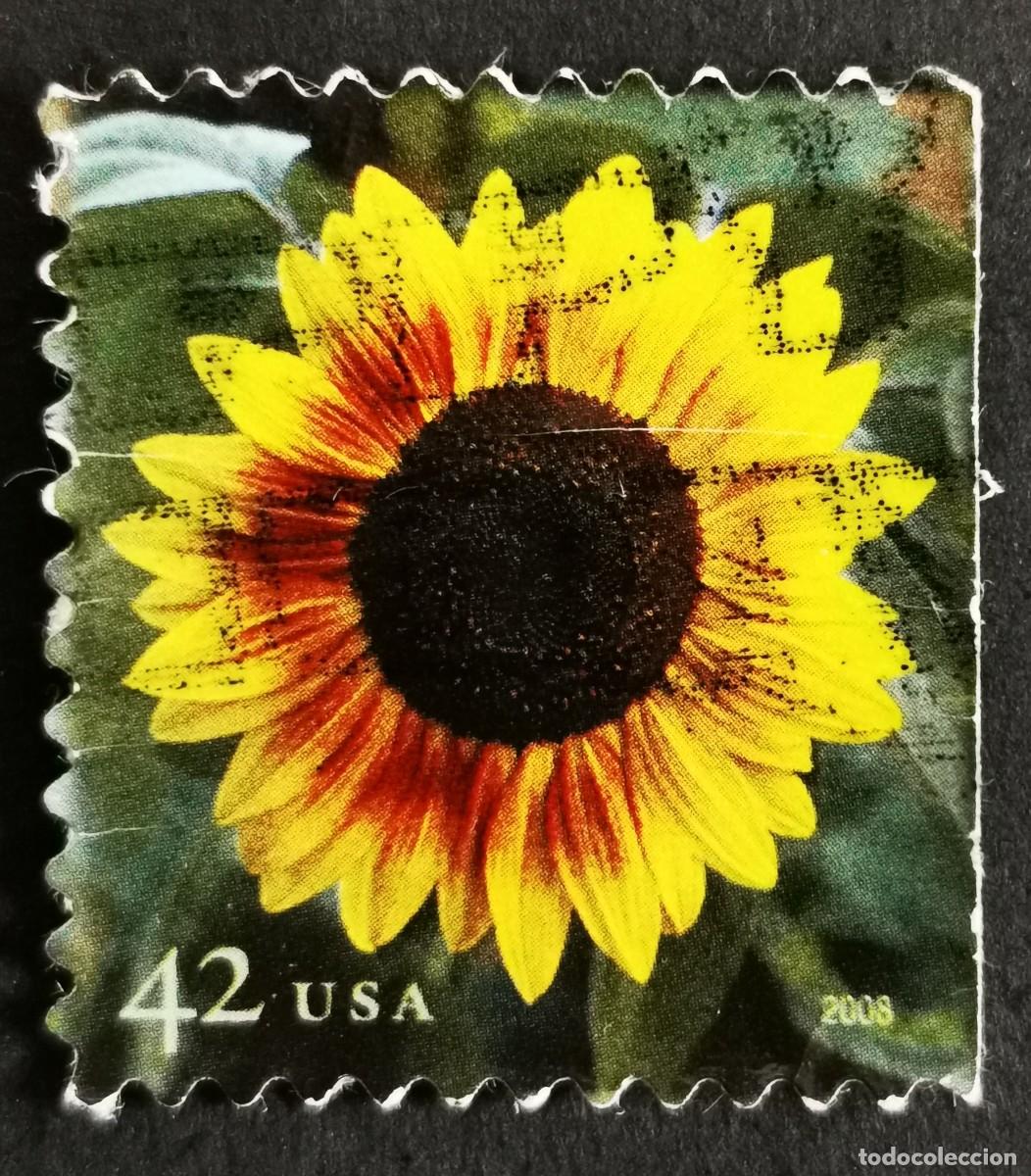 Sellos: Sello Estados Unidos U.S.A.2008, Girasol, 42 &cent; Michel US 4422BDr