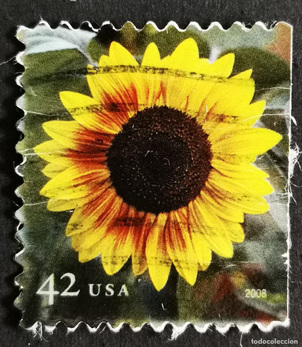 Sellos: Sello Estados Unidos U.S.A.2008, Girasol, 42 &cent; Michel US 4422BDr