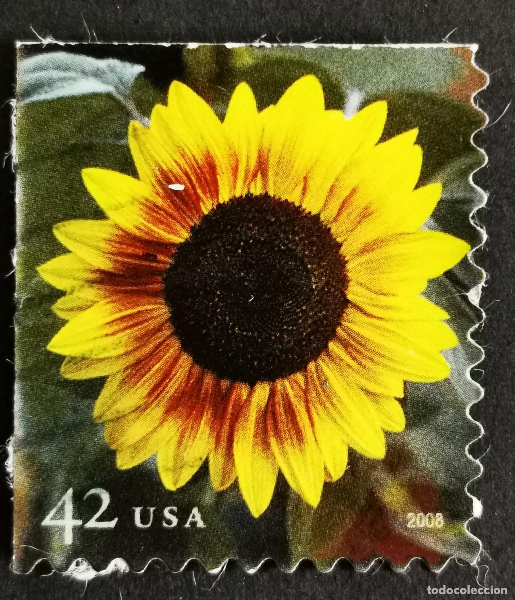 Sellos: Sello Estados Unidos U.S.A.2008, Girasol, 42 &cent; Michel US 4422BE