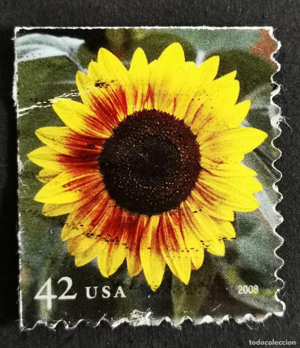 Sellos: Sello Estados Unidos U.S.A.2008, Girasol, 42 &cent; Michel US 4422BE