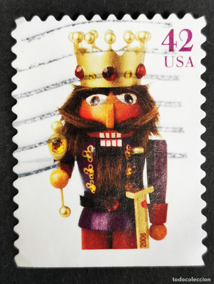 Sellos: Sello Estados Unidos U.S.A.2008, Rey Cascanueces, 42 &cent; Michel US 4456BD