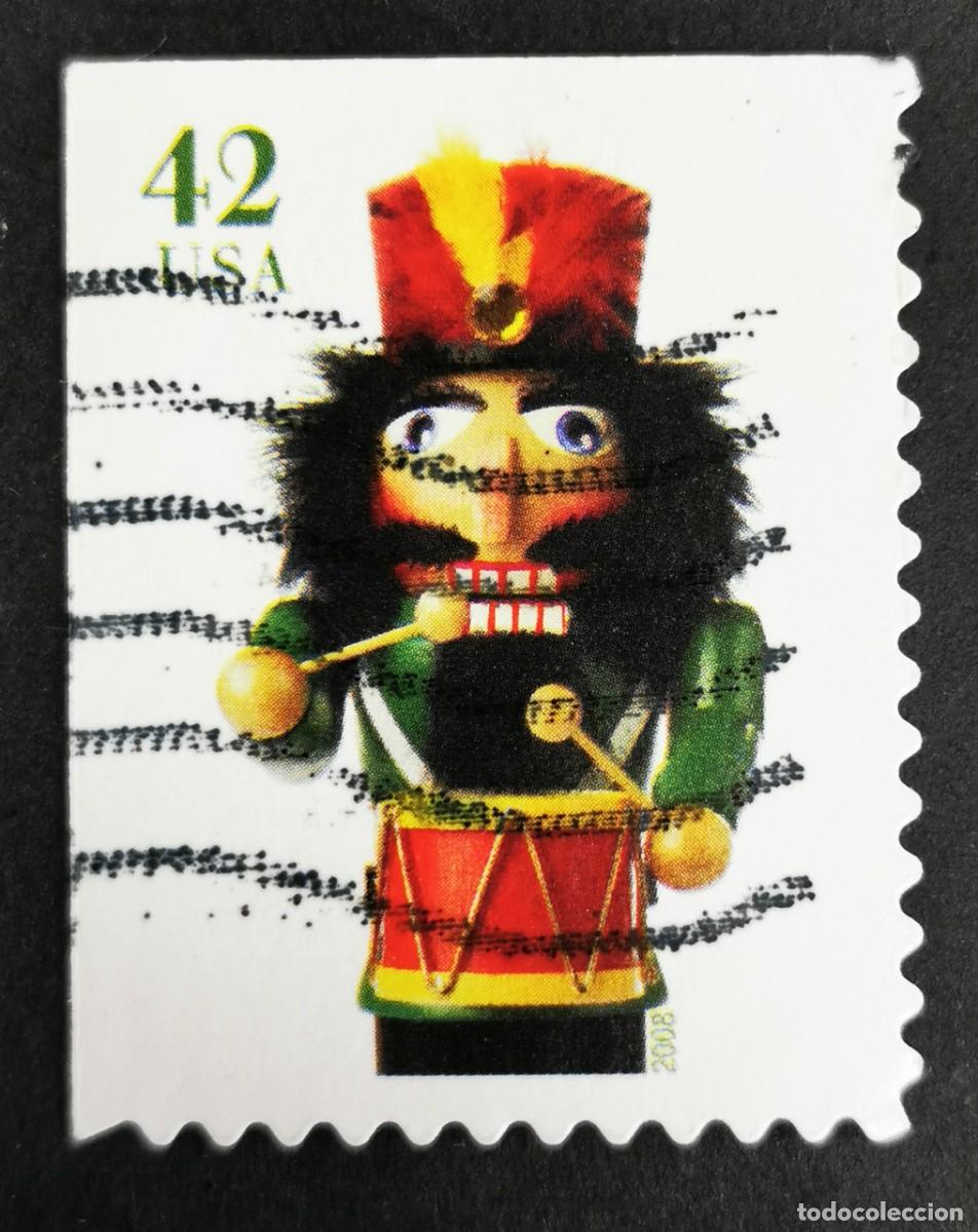 Stamps: Sello Estados Unidos U.S.A.2008, El baterista de Los Cascanueces, 42 &cent; Michel US 4454BE
