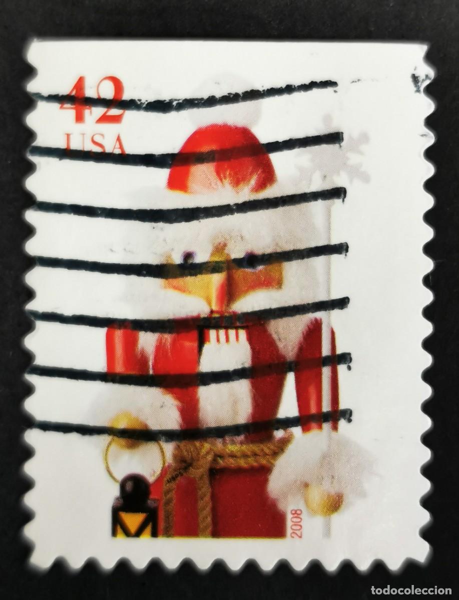 Stamps: Sello Estados Unidos U.S.A.2008, Santa Claus Cascanueces, 42 &cent; Michel US 4455BD