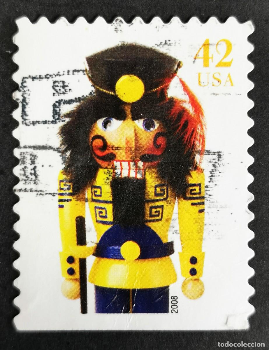 Francobolli: Sello Estados Unidos U.S.A.2008, Soldado Cascanuecess, 42 &cent; Michel US 4457BD