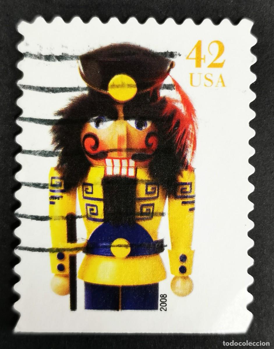 Francobolli: Sello Estados Unidos U.S.A.2008, Soldado Cascanuecess, 42 &cent; Michel US 4457BD