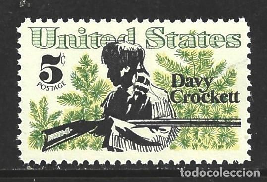 Sellos: ESTADOS UNIDOS 833** - A&Ntilde;O 1967 - HOMENAJE A DAVY CROCKETT