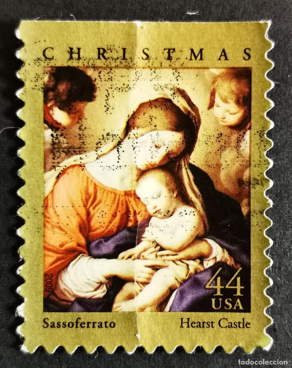 Francobolli: Sello Estados Unidos U.S.A.2009,Virgen de Giovanni Battista da Sassoferra, 44 &cent; Michel US 4574BDo
