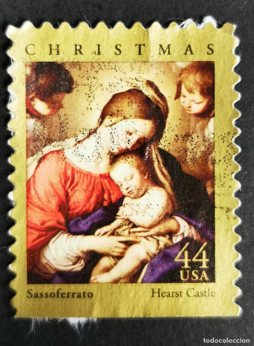Stamps: Sello Estados Unidos U.S.A.2009,Virgen de Giovanni Battista da Sassoferra, 44 &cent; Michel US 4574BDu