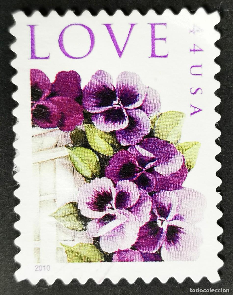 Sellos: Sello Estados Unidos U.S.A.2010,Amor: Pensamientos en una cesta, 44 &cent; Michel US 4608
