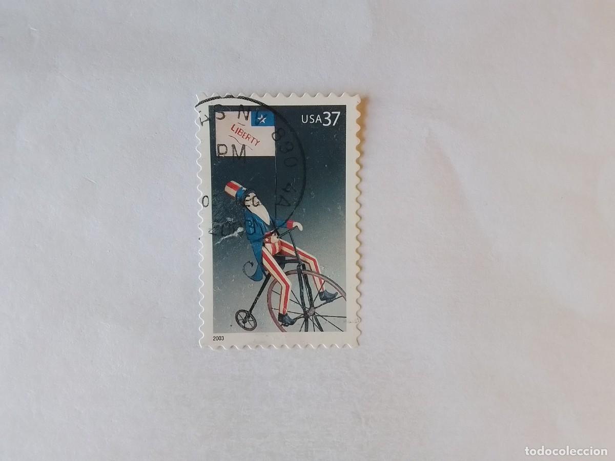 Sellos: A&Ntilde;O 2003 ESTADOS UNIDOS SELLO USADO