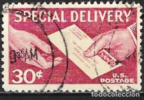 Sellos: Estados Unidos 1957 - Mi 683 - YT E 17 - Para cartas urgentas