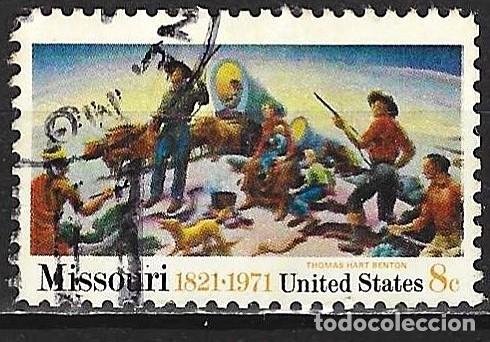 Sellos: Estados Unidos 1971 - Mi 1030 - YT 920 - Batalla de la Independencia de Misuri