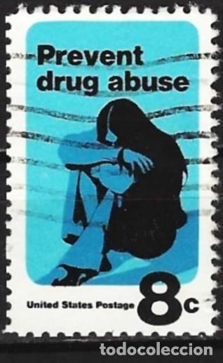 Sellos: Estados Unidos 1971 - Mi 1050 - YT 936 - Lucha contra las drogas