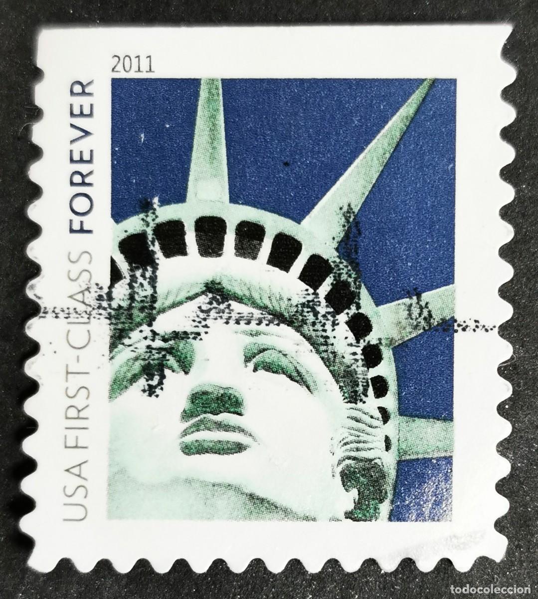 Sellos: Sello Estados Unidos U.S.A.2011,Dama de la Libertad, 1st Class-Sin Valor Facial Michel US 4653BElo