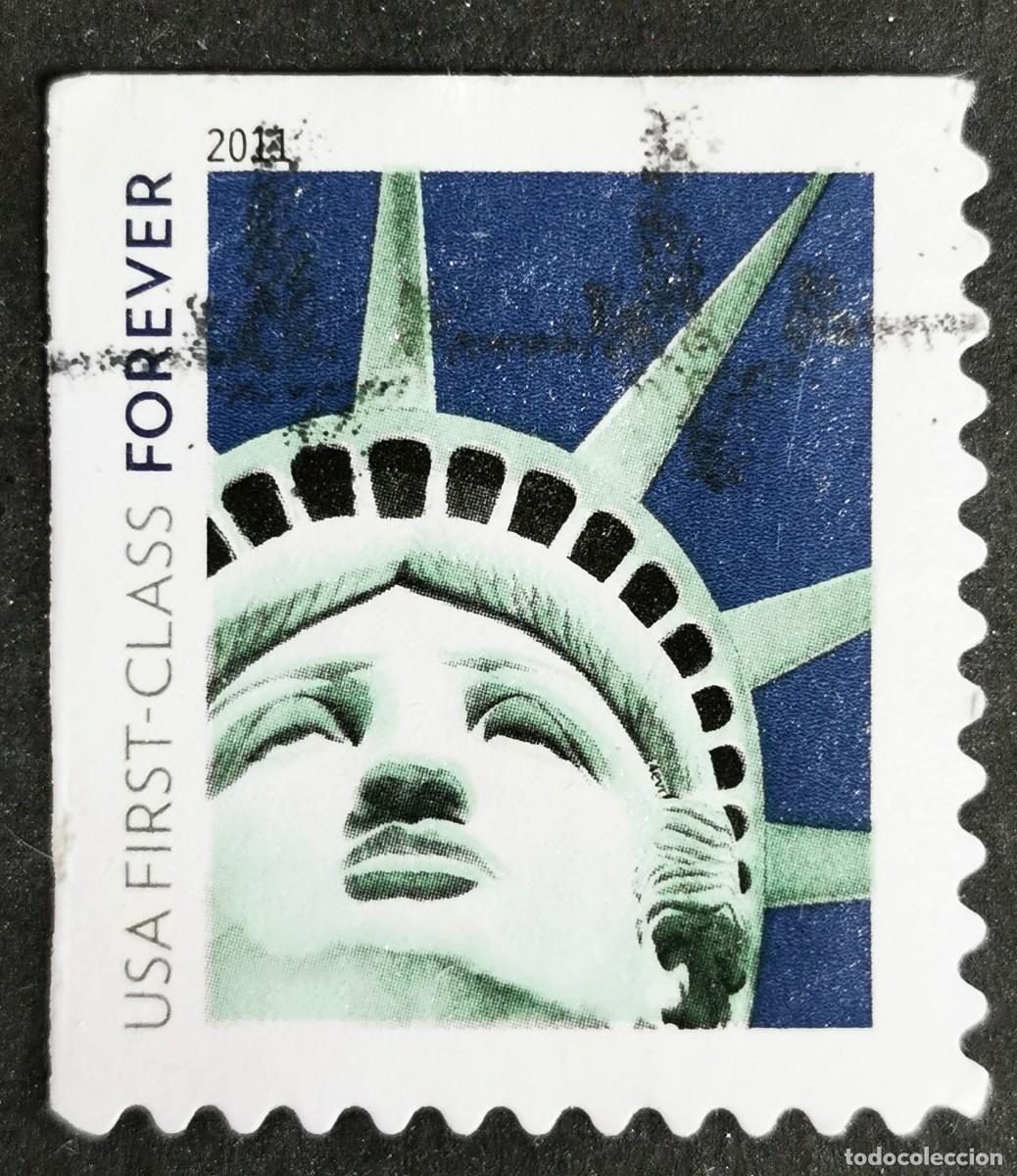 Sellos: Sello Estados Unidos U.S.A.2011,Dama de la Libertad, 1st Class-Sin Valor Facial Michel US 4653BElo