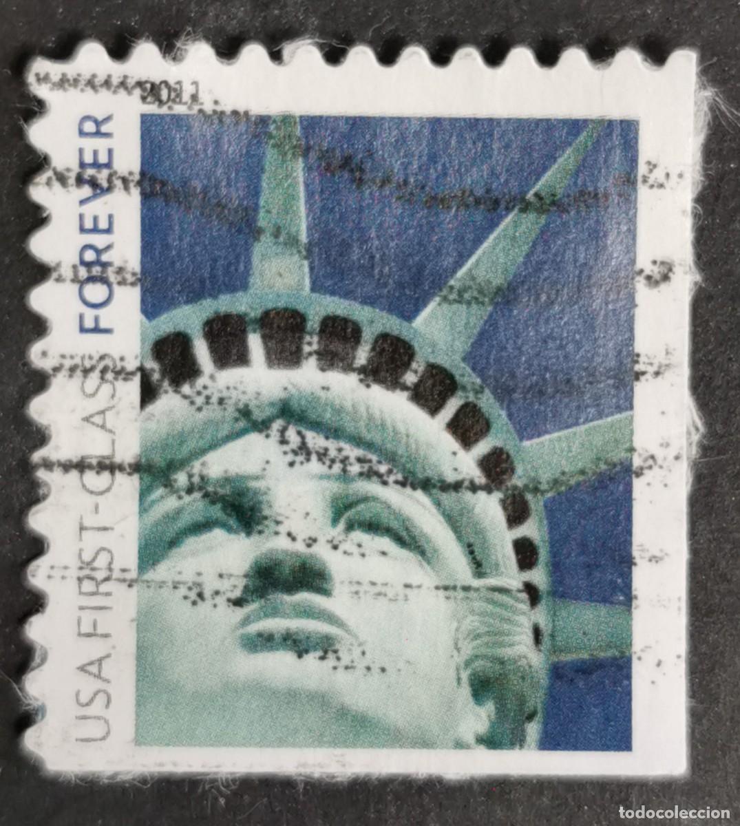 Sellos: Sello Estados Unidos U.S.A.2011,Dama de la Libertad, 1st Class-Sin Valor Facial Michel US 4653BEru