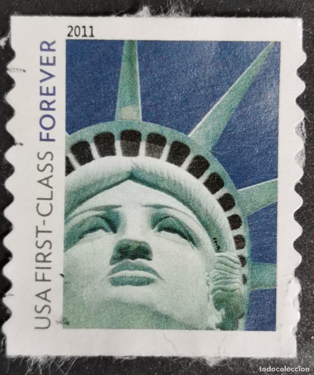 Sellos: Sello Estados Unidos U.S.A.2011,Dama de la Libertad, 1st Class-Sin Valor Facial Michel US 4655BG