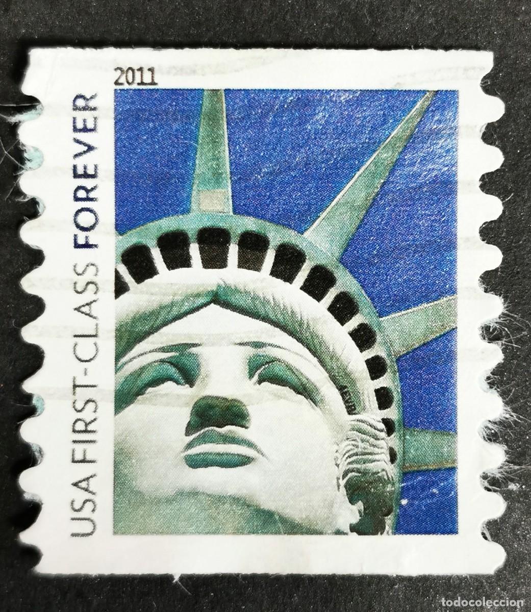 Sellos: Sello Estados Unidos U.S.A.2011,Dama de la Libertad, 1st Class-Sin Valor Facial Michel US 4655BG