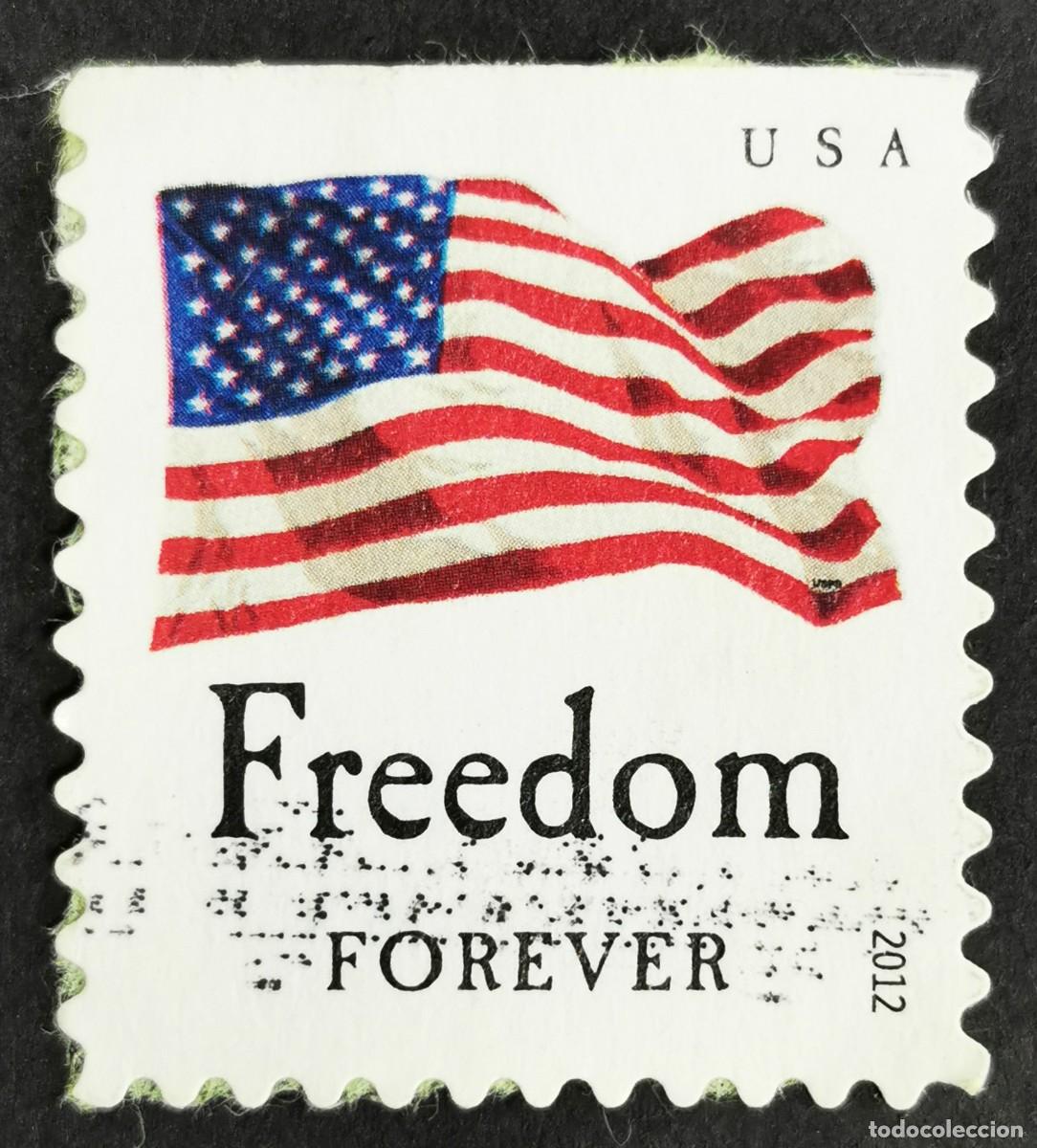 Sellos: Sello Estados Unidos U.S.A.2012, Libertad, Sin Valor Facial Michel US 4817BDo