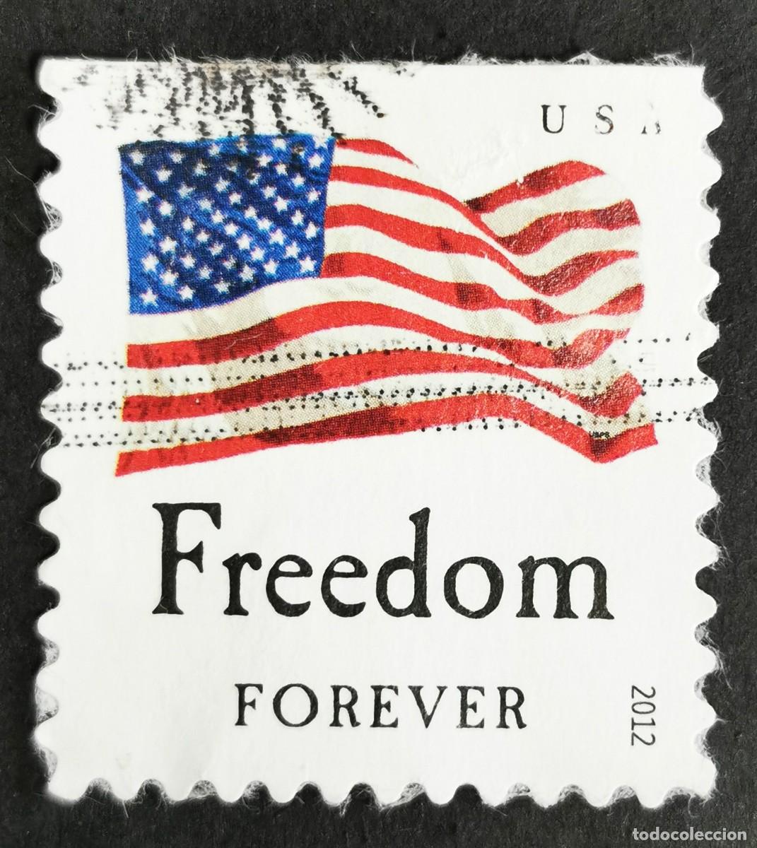 Sellos: Sello Estados Unidos U.S.A.2012, Libertad, Sin Valor Facial Michel US 4817BDo