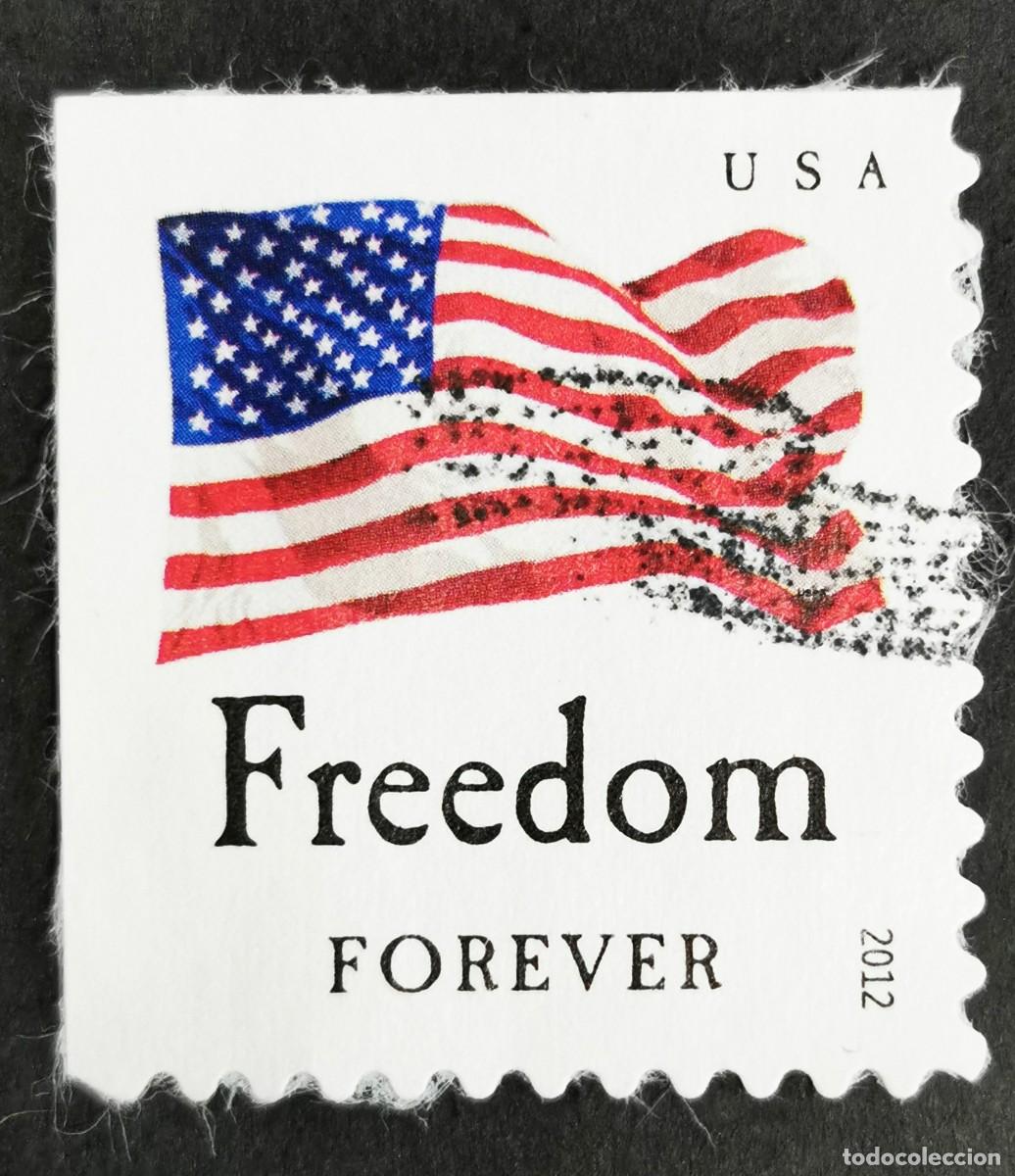 Sellos: Sello Estados Unidos U.S.A.2012, Libertad, Sin Valor Facial Michel US 4817BElo