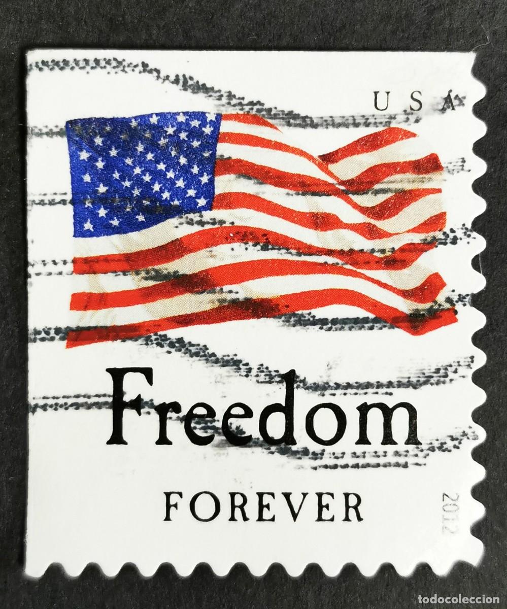 Sellos: Sello Estados Unidos U.S.A.2012, Libertad, Sin Valor Facial Michel US 4817BElo