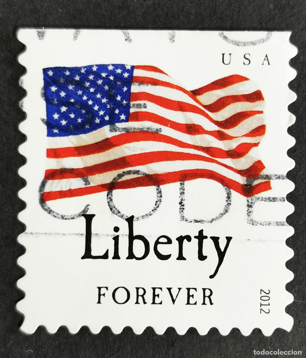 Sellos: Sello Estados Unidos U.S.A.2012, Libertad(Liberty), Sin Valor Facial Michel US 4818BD