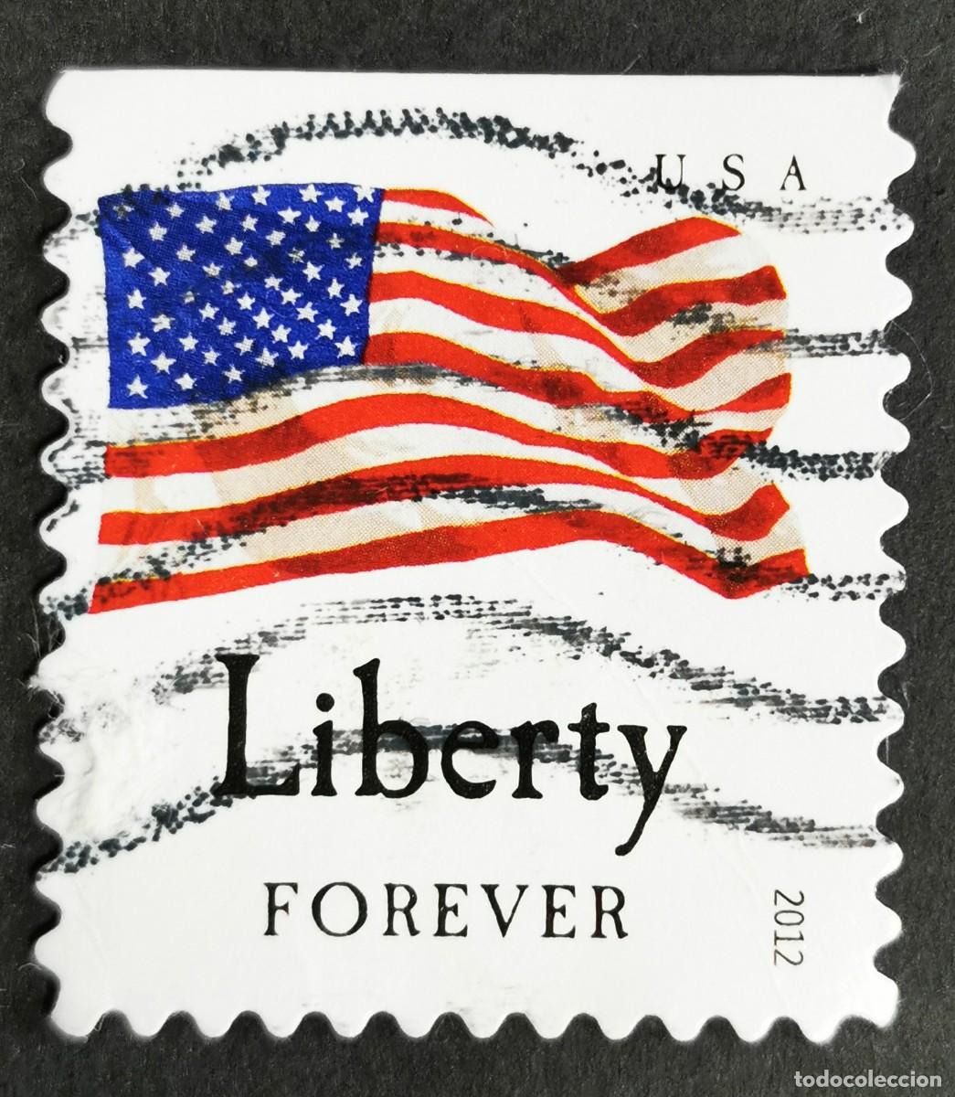 Sellos: Sello Estados Unidos U.S.A.2012, Libertad(Liberty), Sin Valor Facial Michel US 4818BD