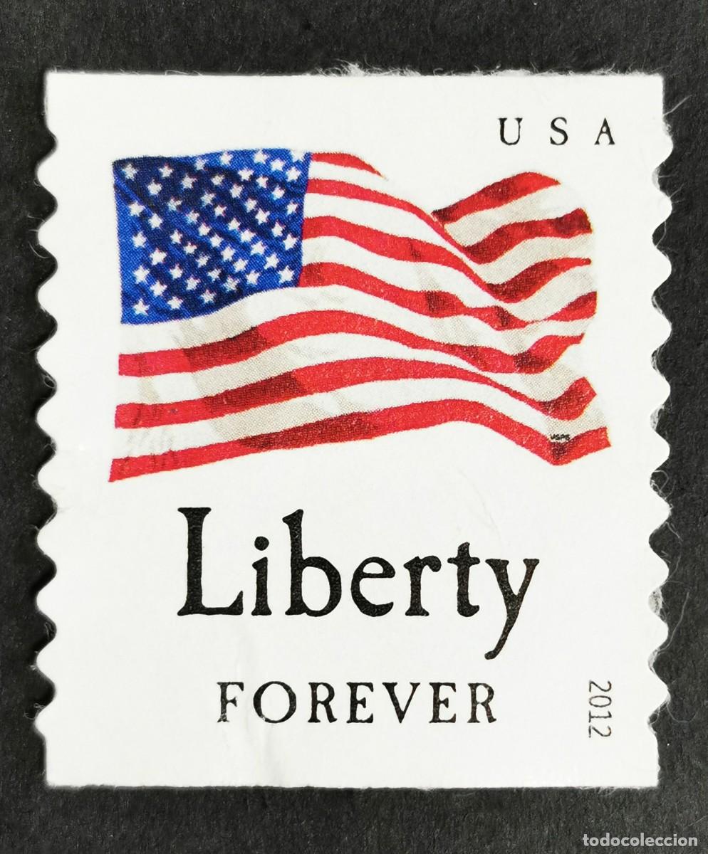 Sellos: Sello Estados Unidos U.S.A.2012, Libertad(Liberty), Sin Valor Facial Michel US 4818BC