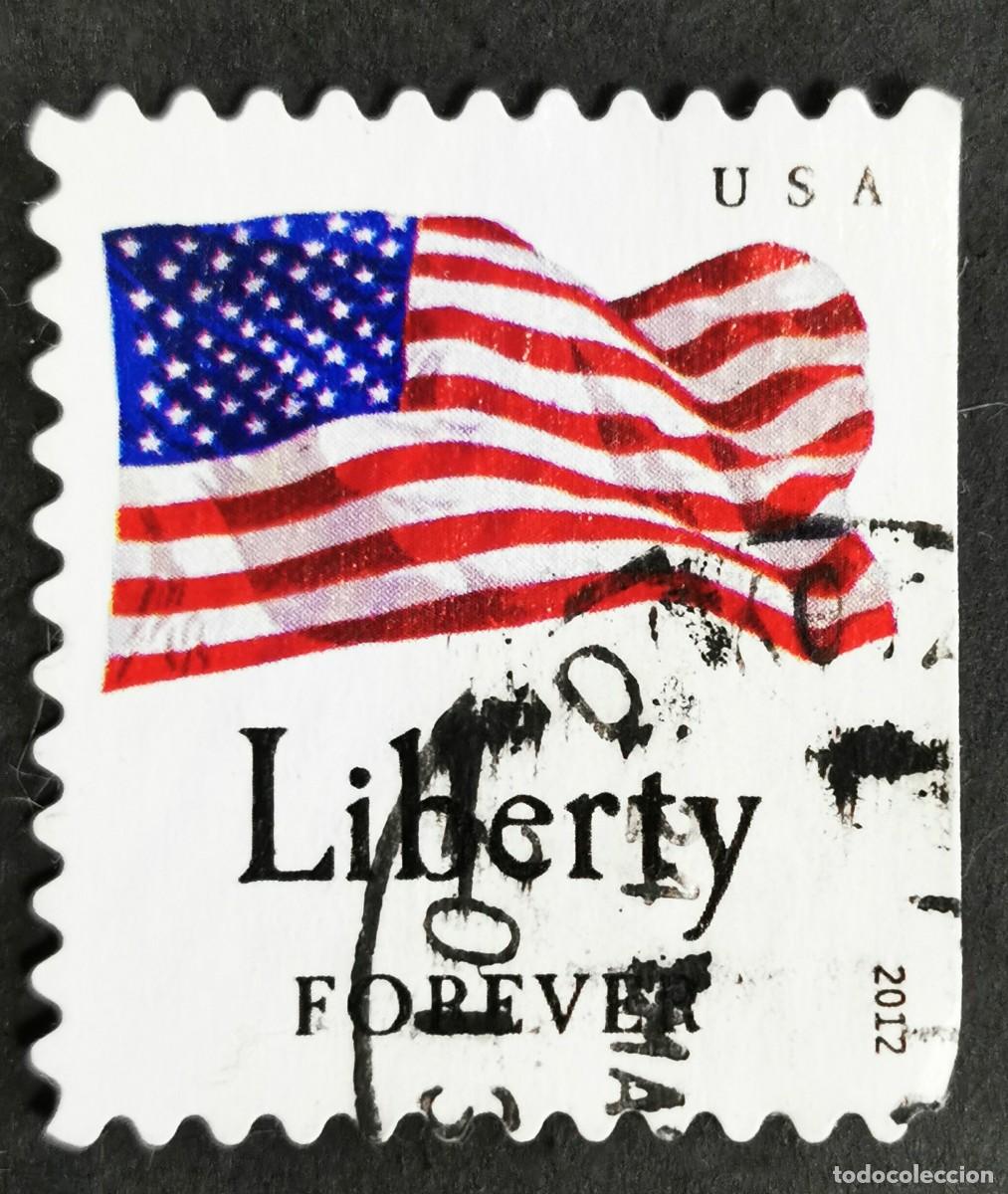 Sellos: Sello Estados Unidos U.S.A.2012, Libertad(Liberty), Sin Valor Facial Michel US 4818BDr