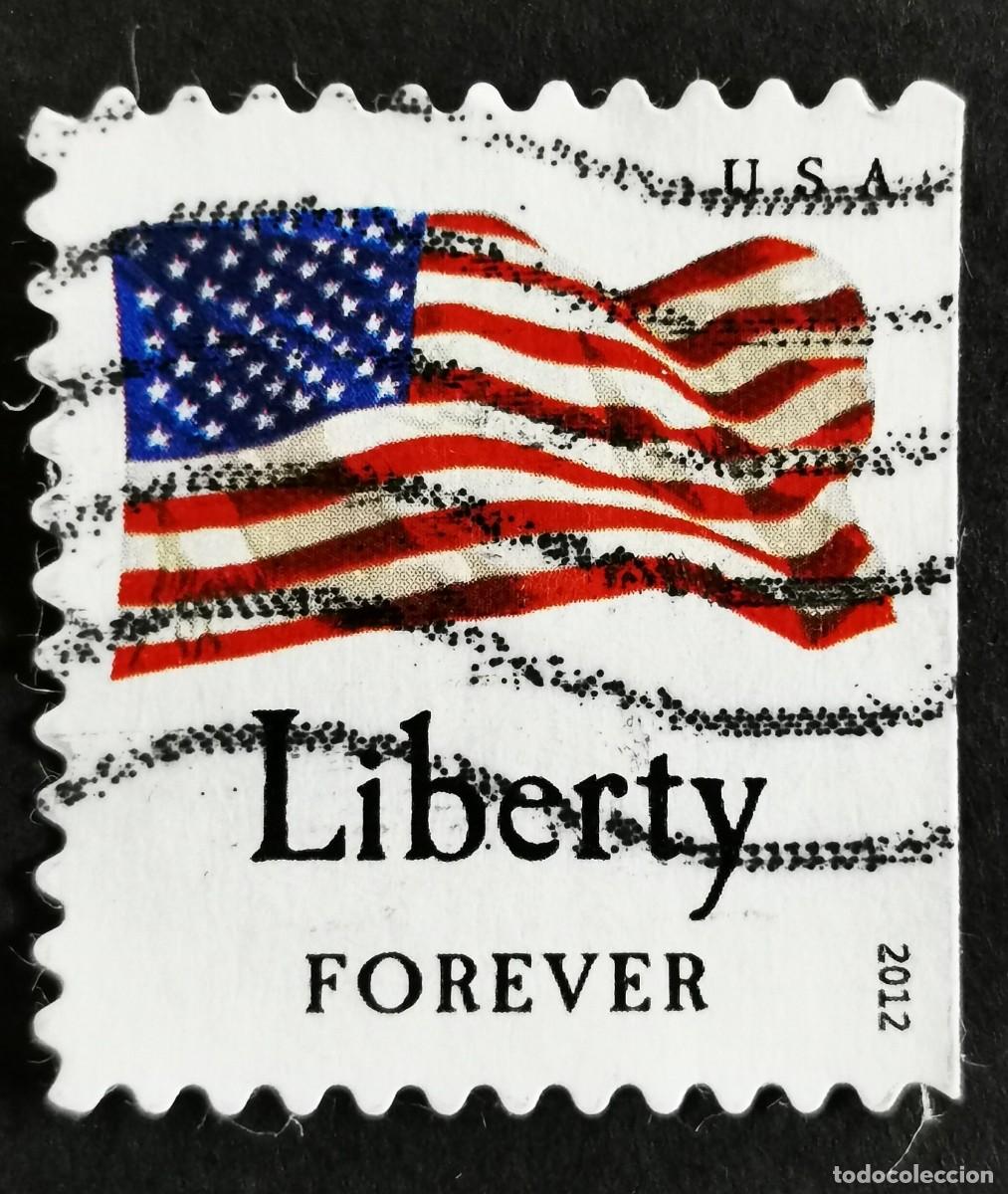 Sellos: Sello Estados Unidos U.S.A.2012, Libertad(Liberty), Sin Valor Facial Michel US 4818BDr