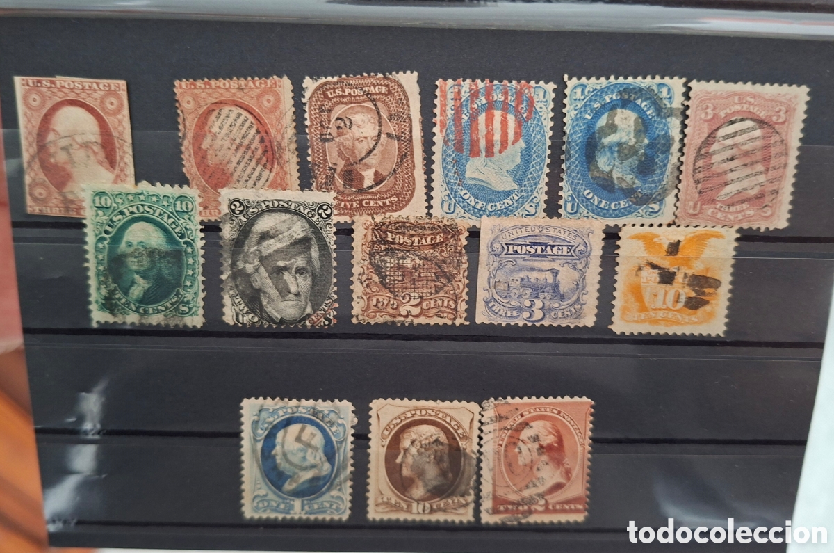 Sellos: Estados unidos Antiguos sellos cl&aacute;sicos